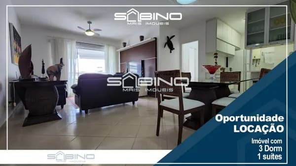 Apartamento para locação Réveillon com 3 dormitórios sendo1 Suíte, em Riviera de São Lourenço – Bertioga SP