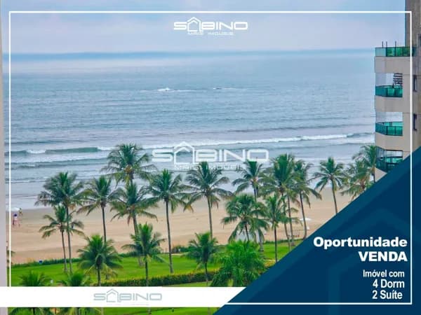 Cobertura Pé na Areia à venda com 5 Dormitórios 1 suíte 278 m² - Riviera de São Lourenço - Bertioga SP