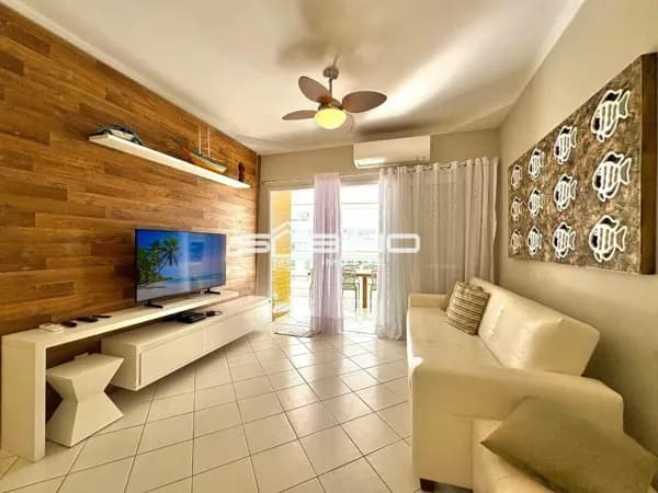 Imobiliária na Riviera de São Lourenço, Apartamento à Venda no Edifício Itaguaré, com 3 dormitórios 1 suíte 87m²