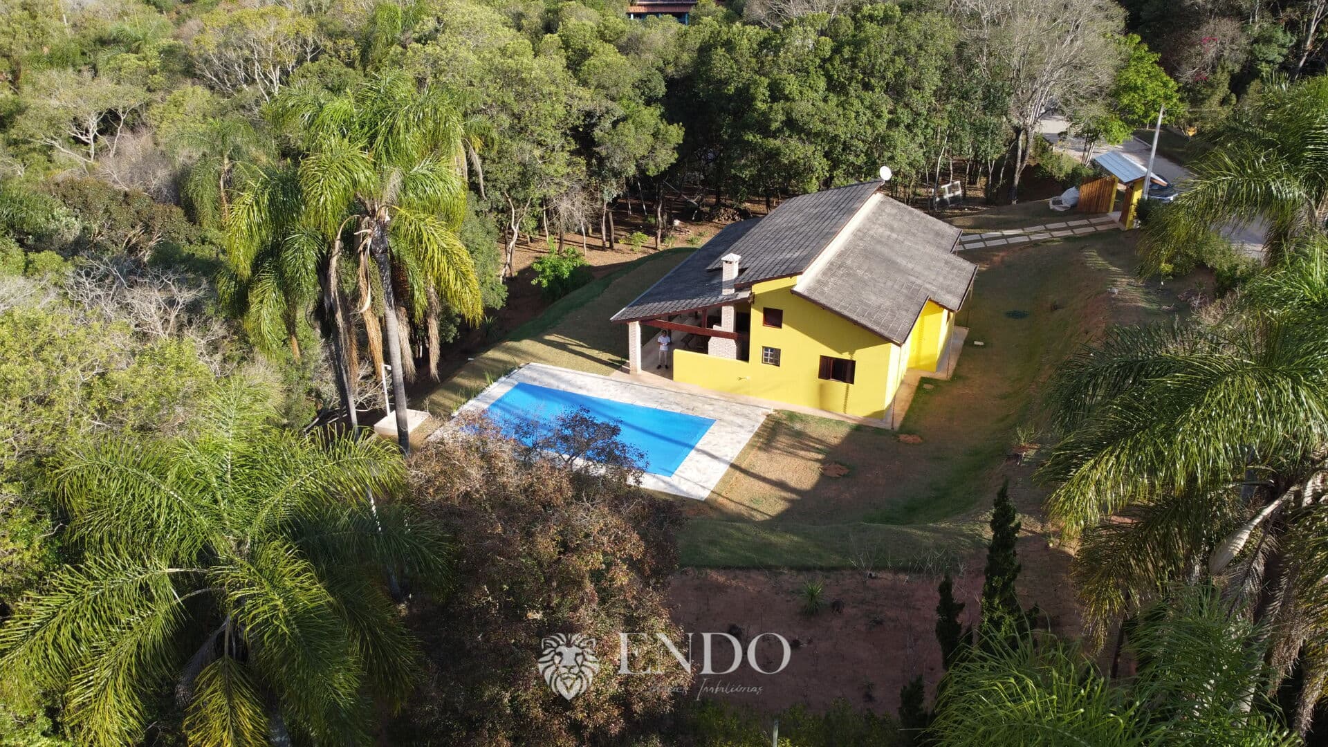 🏡 Chácara Nova em Condomínio Ecológico em Ibiúna 🌿 Piscina e Bosque e muito espaço