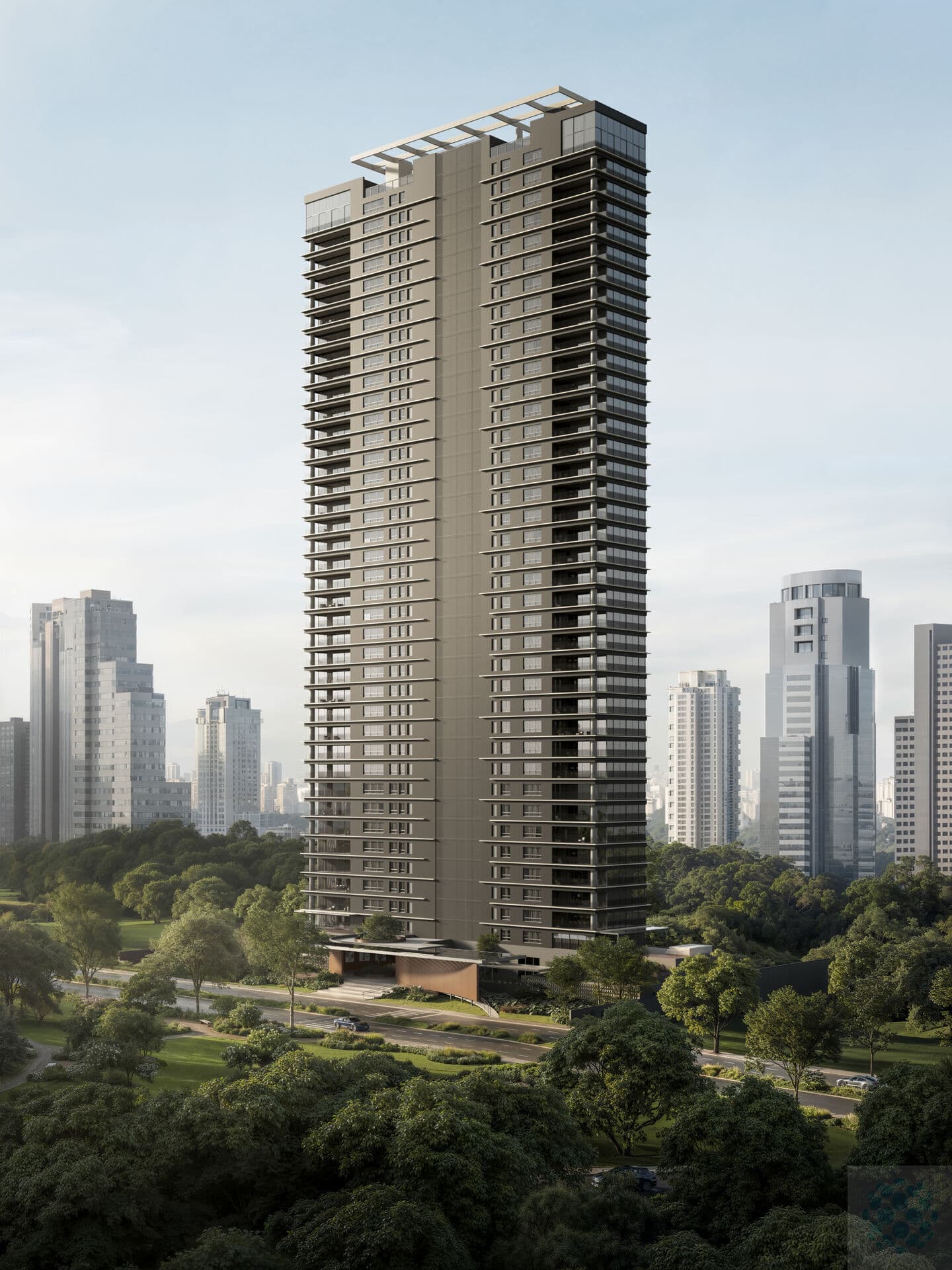 ARBÓREA ALPHAGRAN: Sofisticação e Vista 180° no Coração do Alphagran | 232 a 342m²!