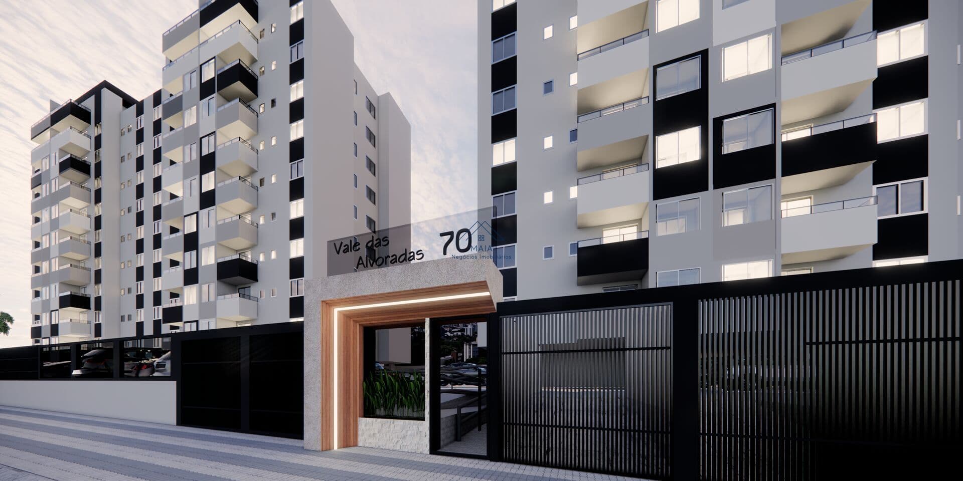 Apartamento de 2 quartos com suíte e varanda
