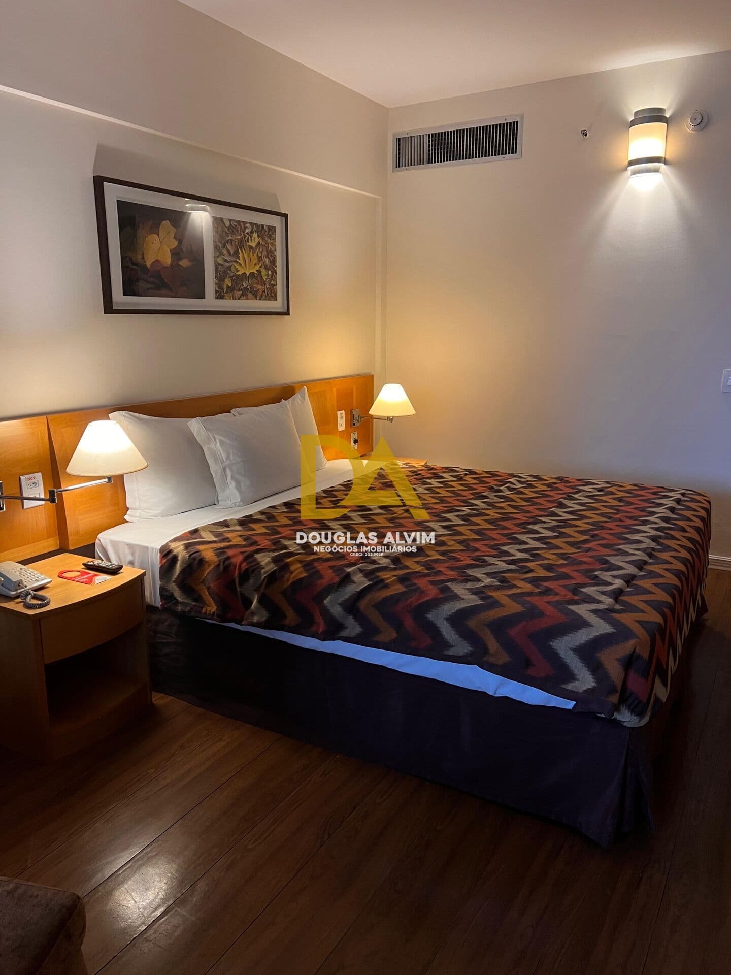 Flat MOBILIADO para Venda - 35m² - 1 vaga - Sol Alphaville Hotel & Residence