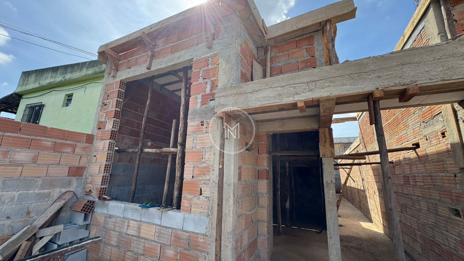 Casa em Construção à Venda no Bairro Canarinho – Igarapé/MG