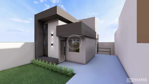 Casa à Venda no Alvorada Industrial – 2 Quartos, Espaço Gourmet