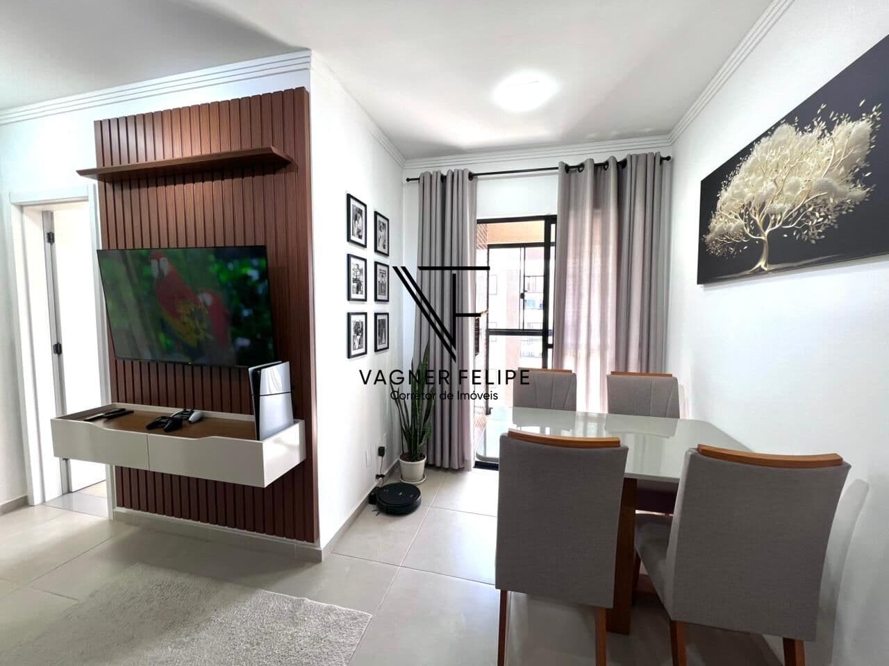 Apartamento semi mobiliado 02 quartos - 45 m² privativos - Elevador - Parque da Fonte.