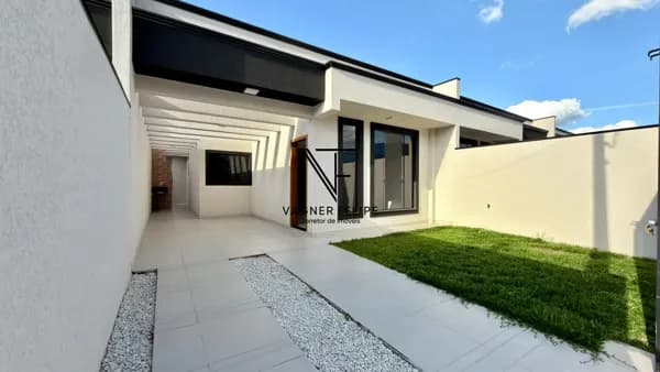 Casa com 03 quartos (suíte) - 110 m² construídos - Iná.