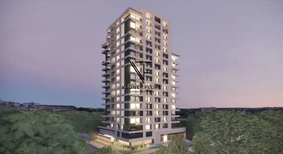 Apartamento Studio 01 quarto - 25,11 m² privativos - Aristocrata