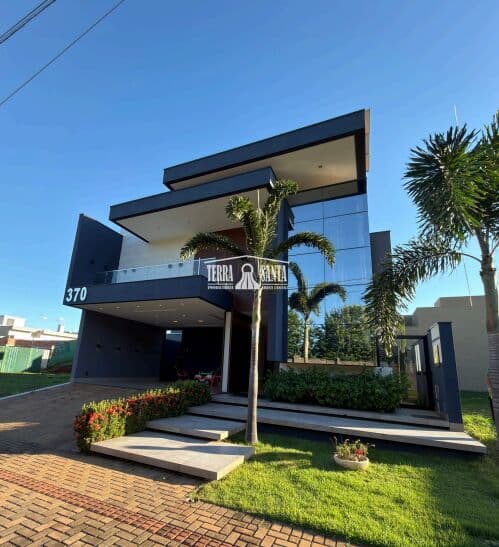 Sobrado de alto padrão, mobiliado, para quem busca conforto, qualidade de vida, um condomínios super valorizados em Dourados e super sofisticado.