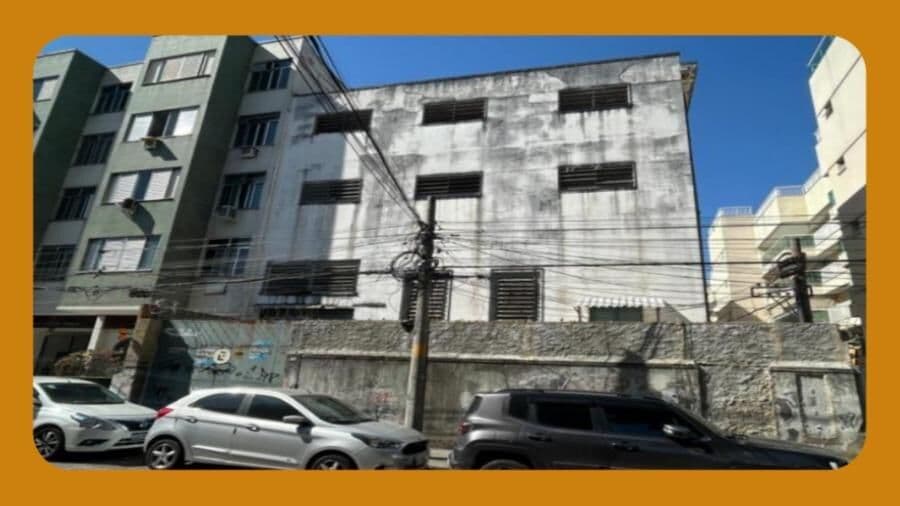 PRÉDIO COMERCIAL/INDUSTRIAL DE 3 PAVIMENTOS, NA RUA SENADOR FURTADO, N°58, BAIRRO MARACANÃ, RIO DE JANEIRO/RJ