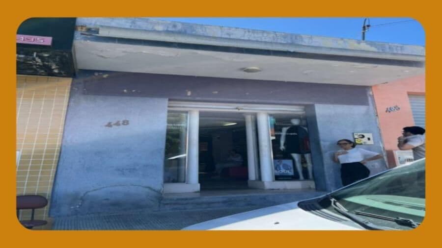 IMÓVEL COMERCIAL LOCALIZADO NA RUA JUSTINO ALVES FEITOSA, N. 448, CENTRO, BARRO/CE, MEDINDO 4M POR 9M.