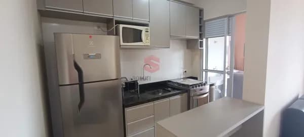 Apartamento 02 quartos mobiliado e equipado em Cristo Rei - Campo Largo - PR