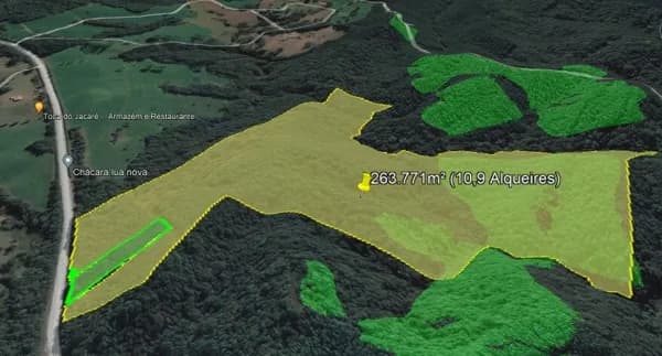 Área Rural 263.000m², à venda no bairro Itambé - Campo Largo/PR