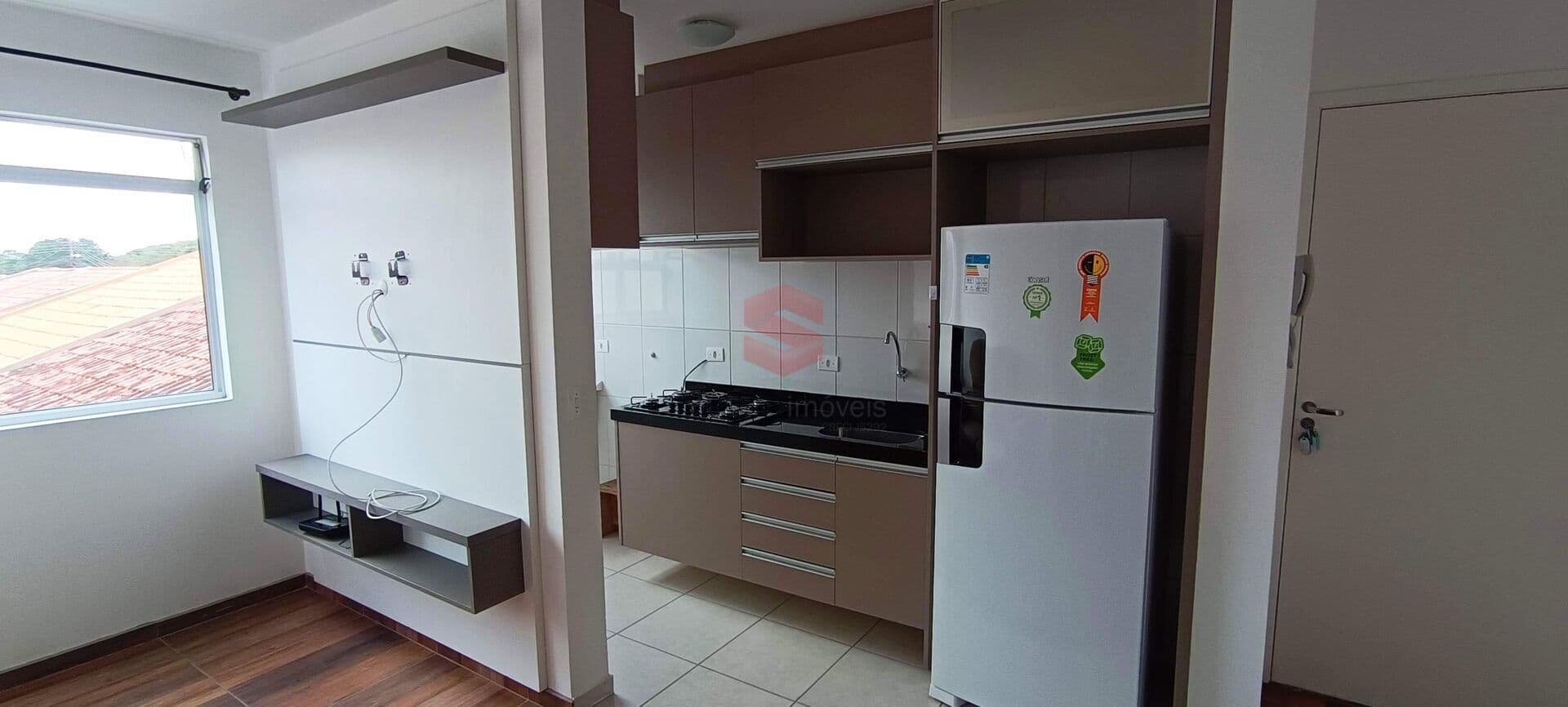 Apartamento 02 quartos, mobiliado, no Bairro Ouro Verde, Campo Largo/PR