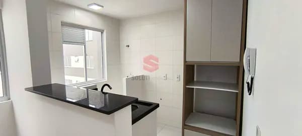 Apartamento 02 quartos, semi mobiliado, Condomínio Clube California em Campo Largo/PR