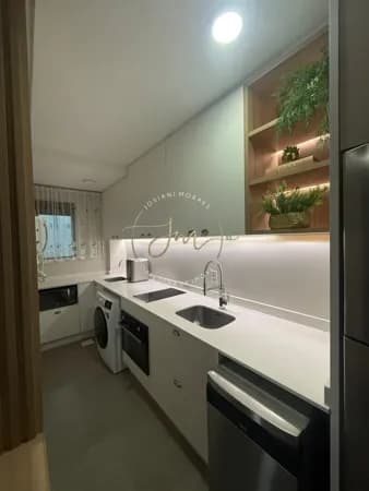Apartamento 1 quarto com sacada com churrasqueira Victor Konder Blumenau