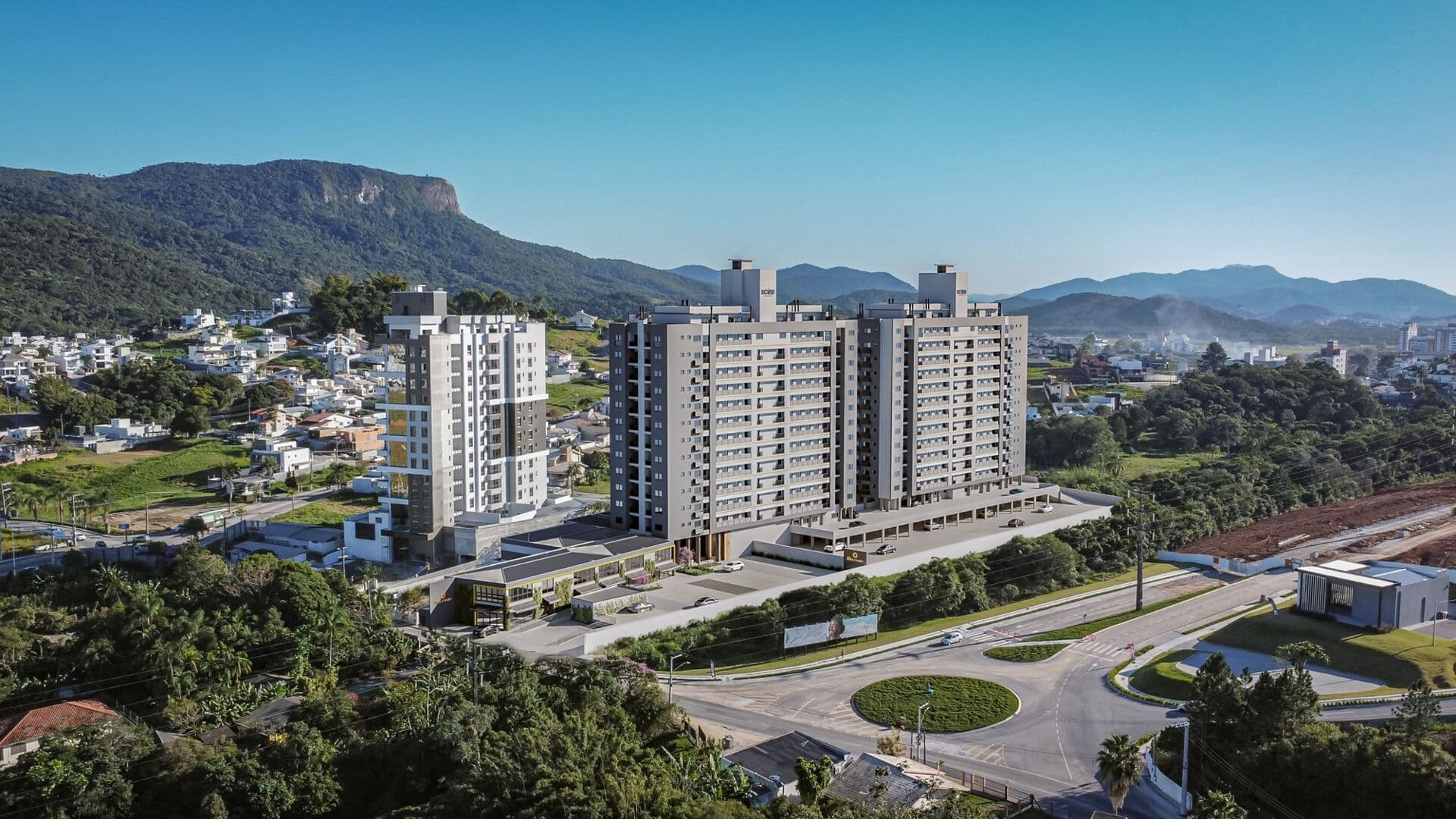 Apartamento 53,19m² na Pedra Branca - Palhoça