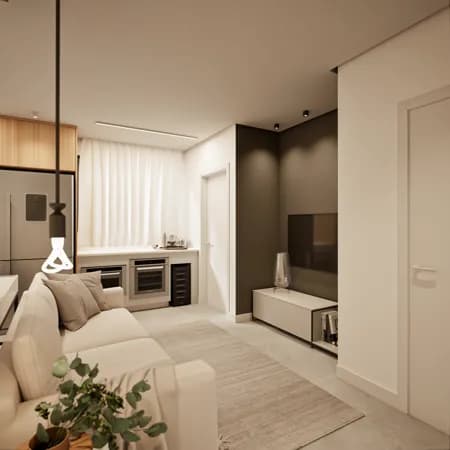 Apartamento Padrão 77,90m² na Pedra Branca - Palhoça