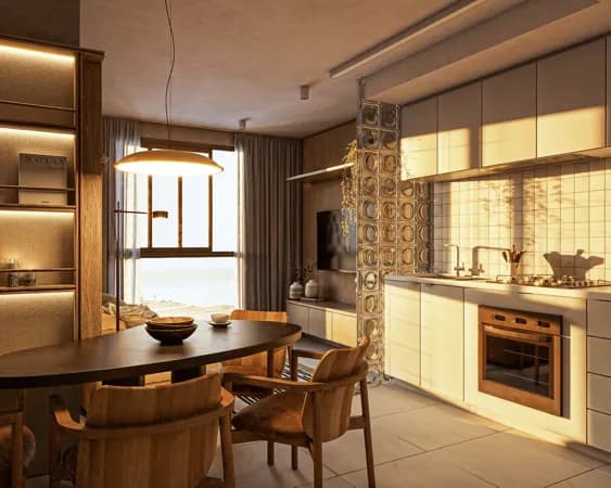 Apartamento 51m² na Serraria - São José/SC