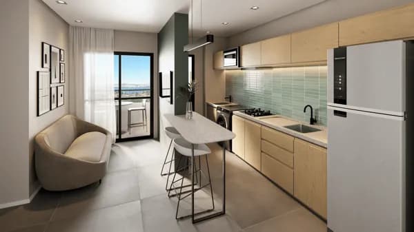 Apartamento 67² no Centro Histórico de São José