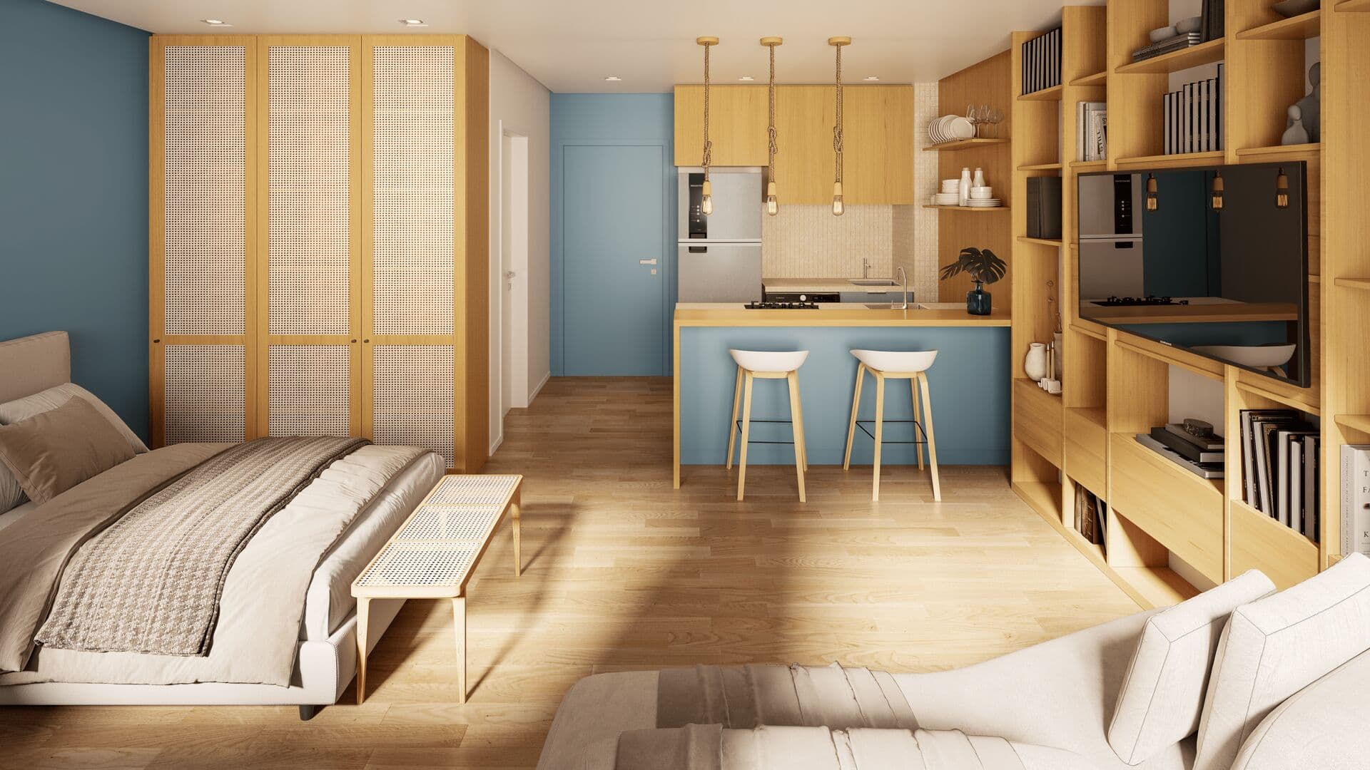 Studio Padrão - 33m² no Centro Histórico de São José