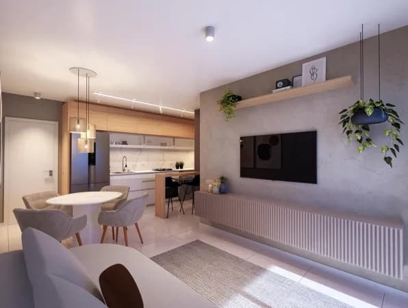 Apartamento 59,11m² em Biguaçu