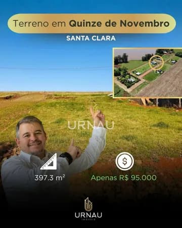 Lote/Terreno em Quinze de Novembro - Centro
