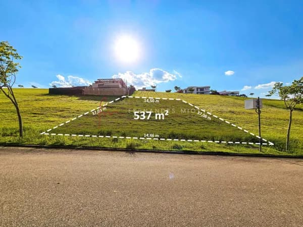 Terreno à venda, 537 m² por R$ 655.000 - Alphaville Jundiaí - Jundiaí/SP