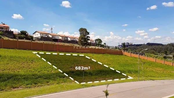 Terreno 682m² à venda no Alphaville Jundiaí 2 – Vista e Privacidade