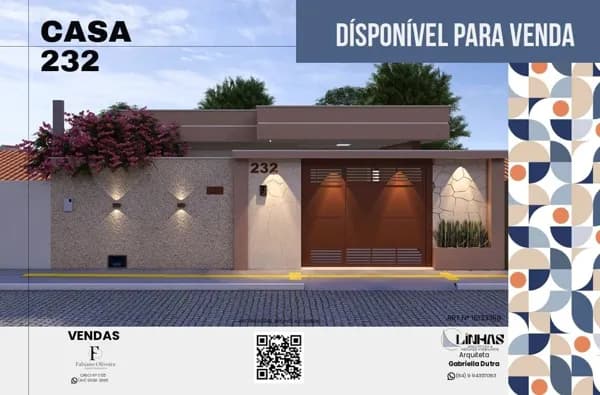 VENDE-SE CASA COM 3 QUARTOS (1 SUÍTE) Em Emaús - Parnamirim RN
