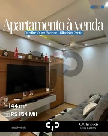 Apartamento no Jardim Ouro Branco - Ribeirão Preto - SP