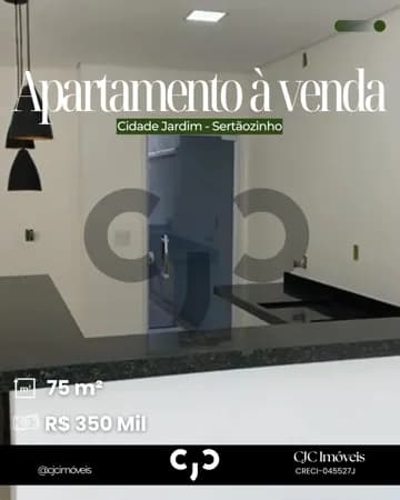 Apartamento na Cidade Jardim - Sertãozinho - SP