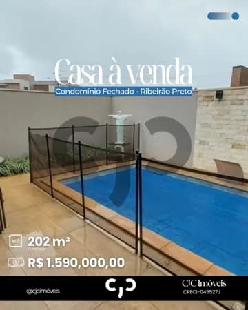 Casa em Condomínio Fechado - Ribeirão Preto - SP