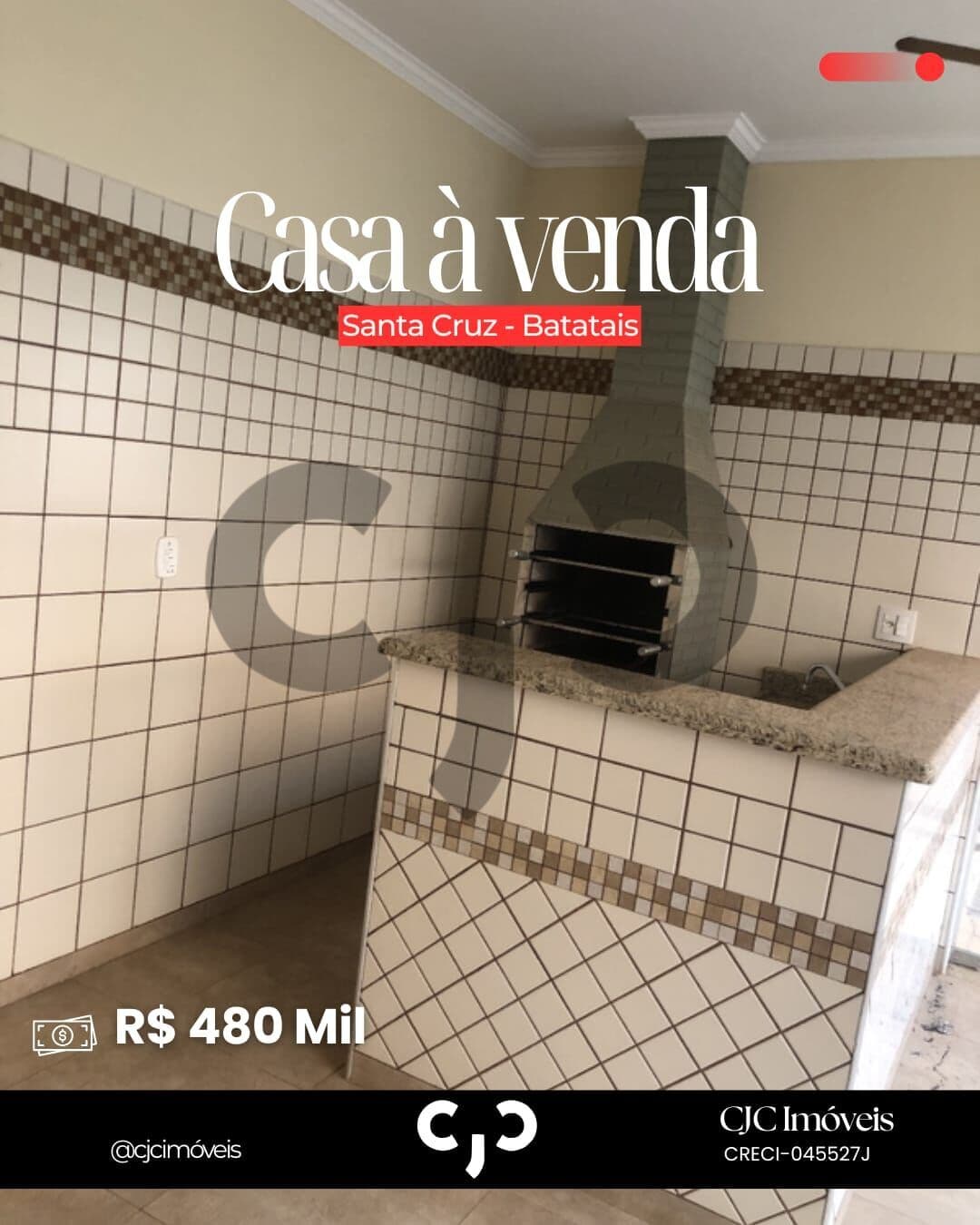 Casa em Santa Cruz - Batatais - SP