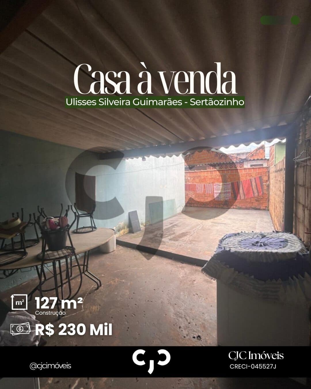 Casa no Ulisses Silveira Guimarães - Sertãozinho - SP