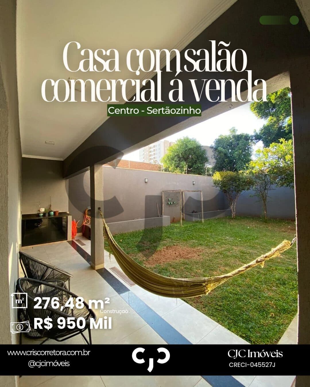 Casa no Centro - Sertãozinho - SP