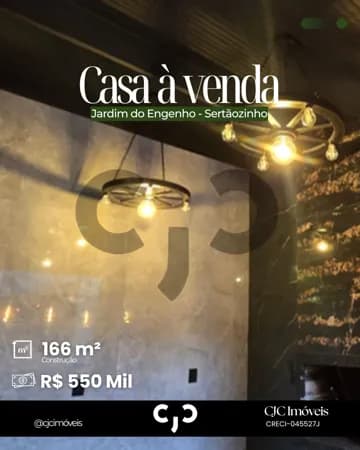 Casa no Jardim do Engenho - Sertãozinho - SP