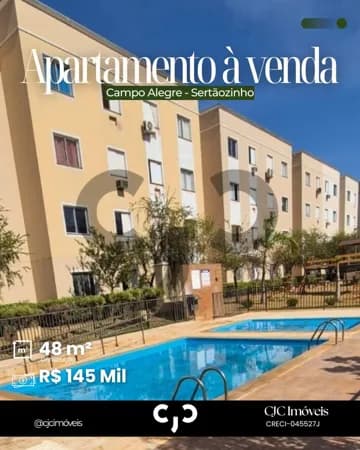 Apartamento no Campo Alegre - Sertãozinho - SP