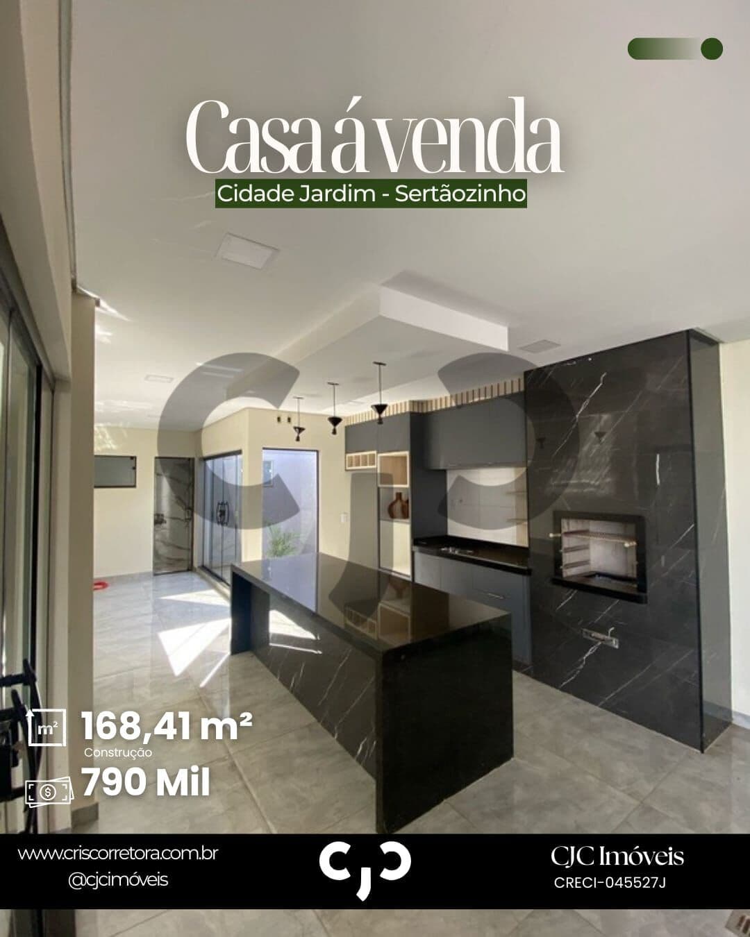 Casa na Cidade Jardim - Sertãozinho - SP