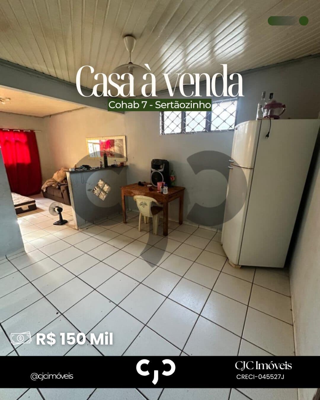 Casa na Cohab 7 - Sertãozinho - SP