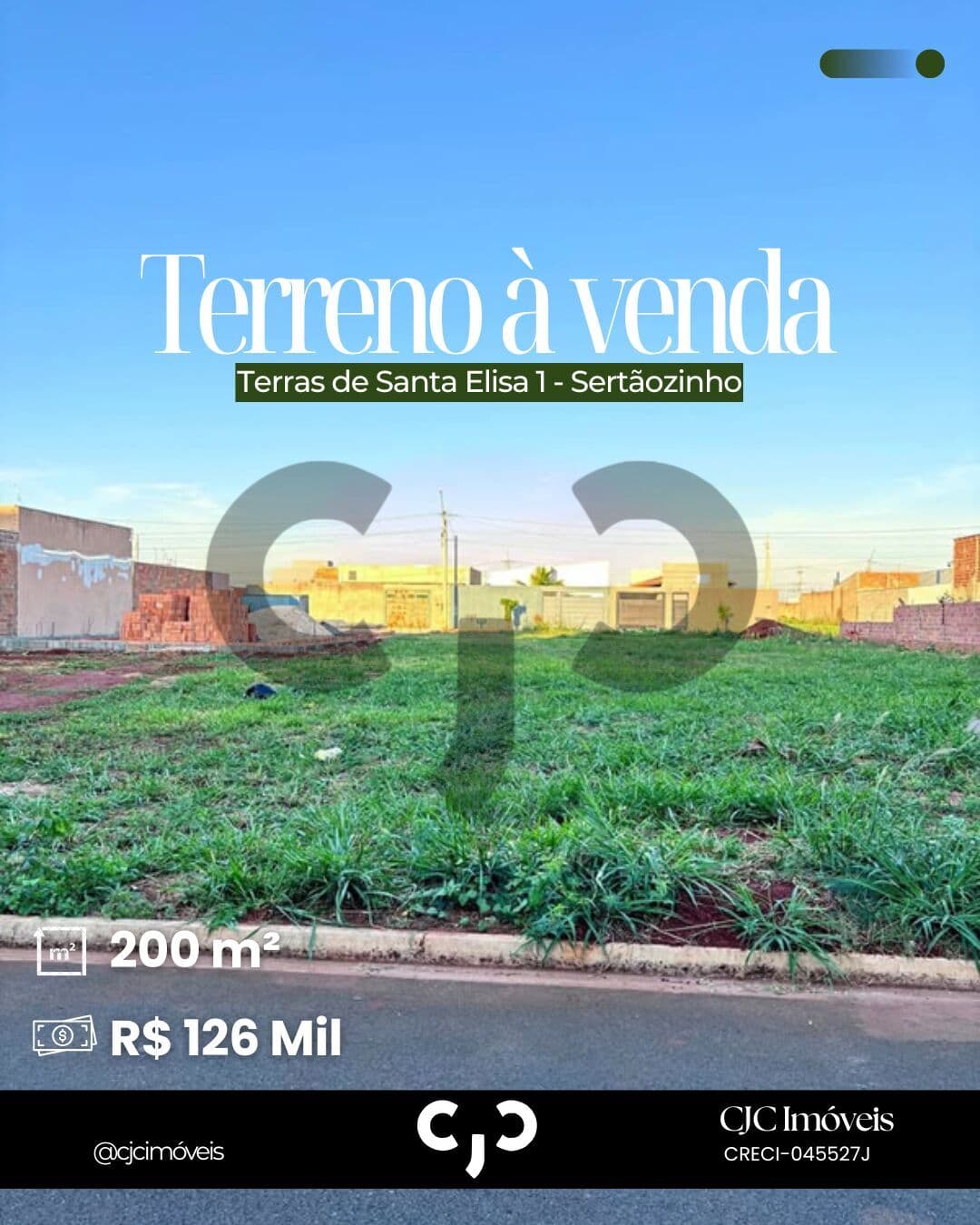 Terreno no Terras de Santa Elisa I - Sertãozinho - SP