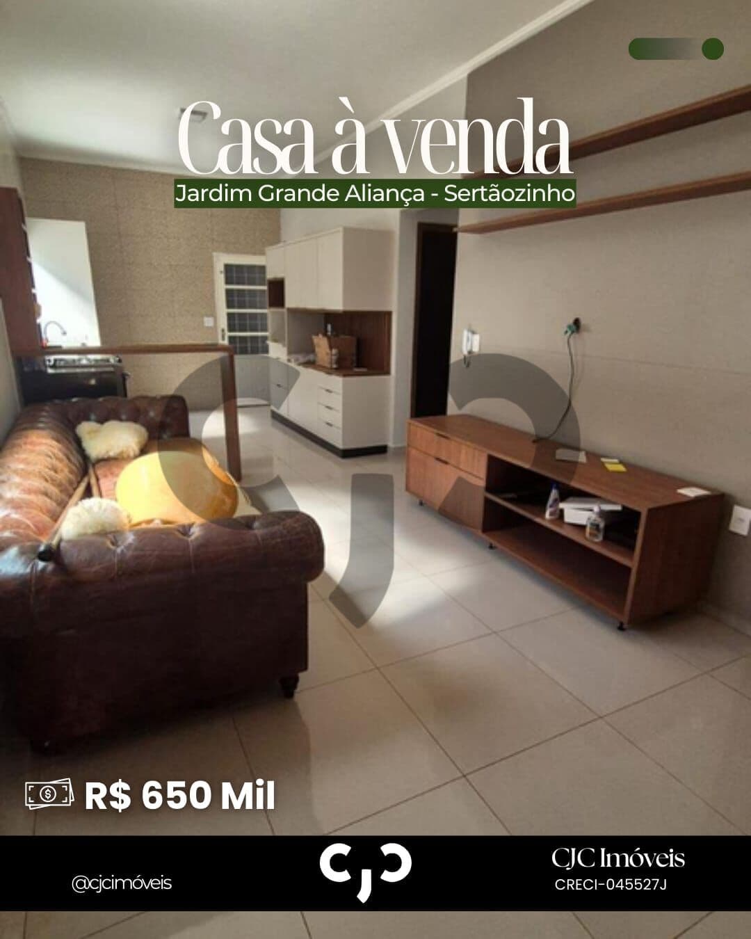 Casa no Jardim Grande Aliança - Sertãozinho - SP