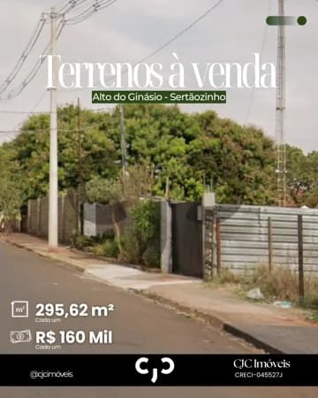 Terreno no Alto do Ginásio - Sertãozinho - SP