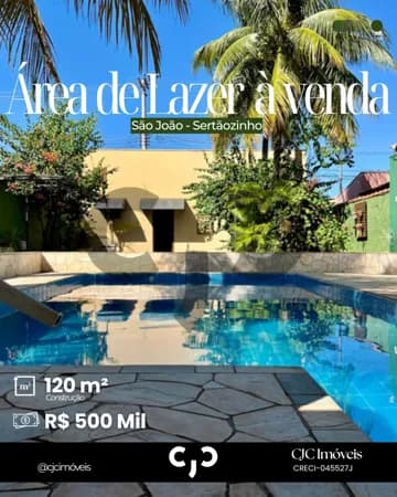 Área de Lazer no São João - Sertãozinho - SP