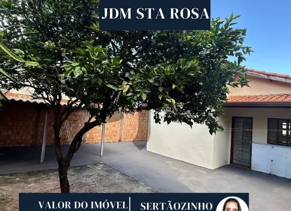 Casa no Jardim Santa Rosa - Sertãozinho - SP
