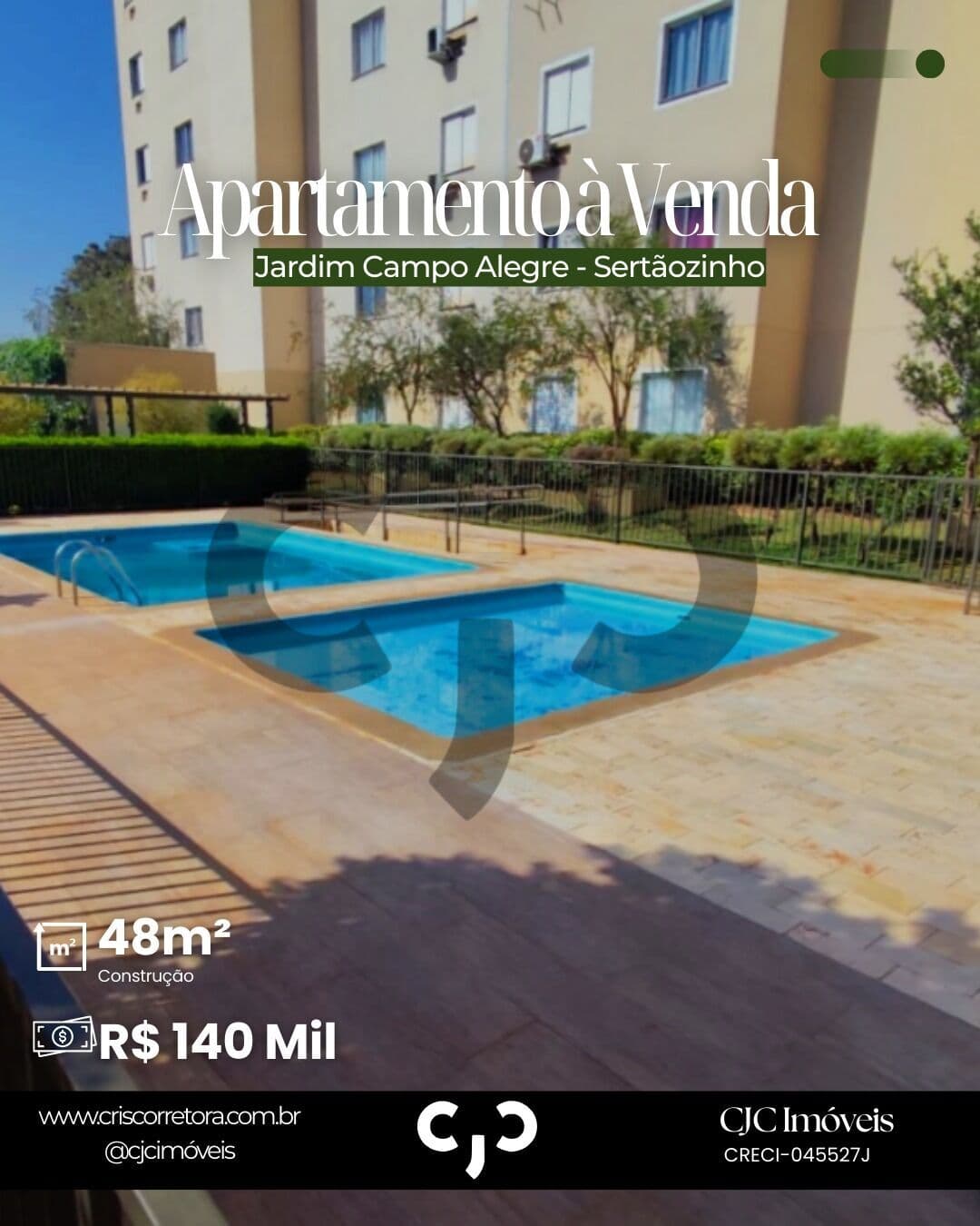 Apartamento no Campo Alegre - Sertãozinho - SP