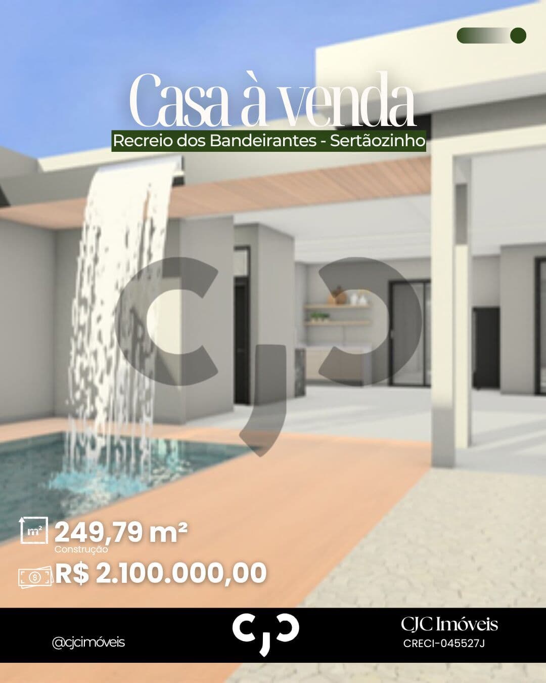 Casa no Recreio dos Bandeirantes - Sertãozinho - SP