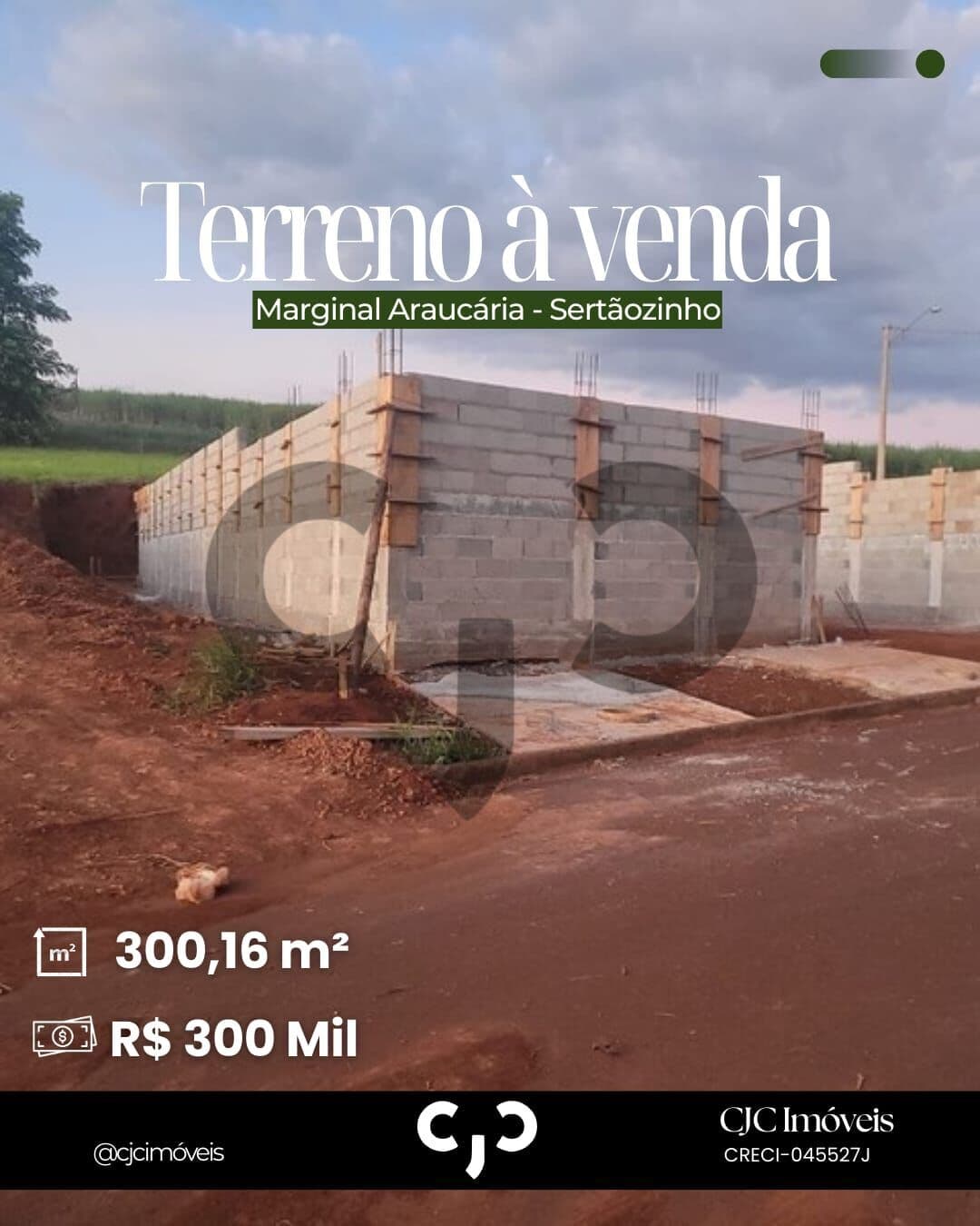 Terreno no Jardim das Araucárias - Sertãozinho - SP