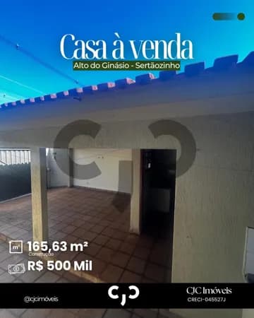 Casa no Alto do Ginásio - Sertãozinho - SP