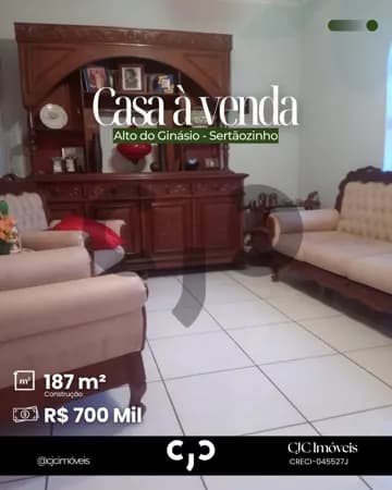 Casa no Alto do Ginásio - Sertãozinho -SP
